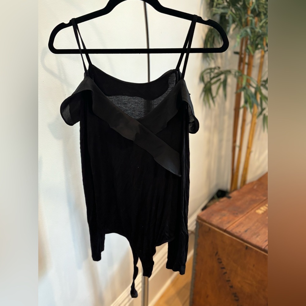 Black long sleeve bodysuit